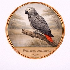 Autocollant sticker oiseau