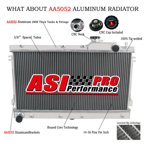Rangée radiateur alu - rangée,