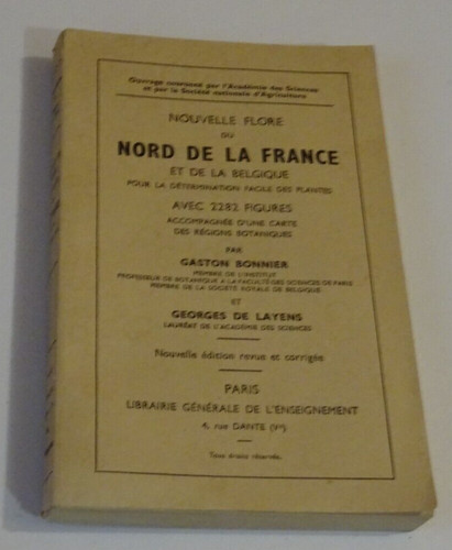 Nouvelle flore nord la - nouvelle, du