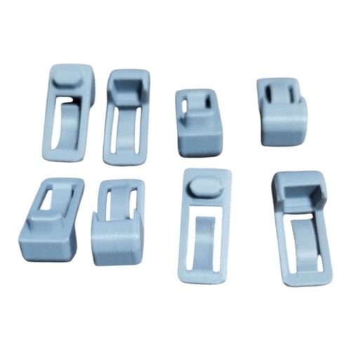 Lot taquets clips étagères - 8, taquets/clips