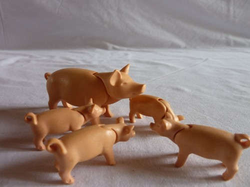 Playmobil truie porcelets - playmobil, 4