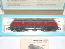 Marklin 3021 V200 Diesel Loco V.9-'65. 3 rail AC analogue. VGood cond. HO. Boxed