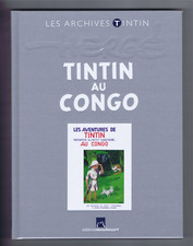 Hergé / TINTIN   ARCHIVES  Tintin au CONGO   Noir & Blanc  Parfait état