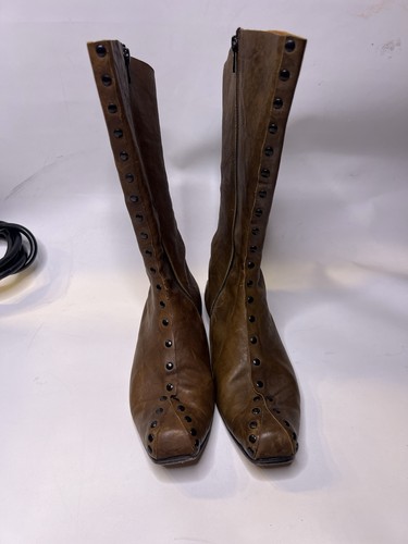Cydwoq vintage studded - studded, brown