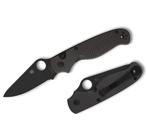 Spyderco buttonup carbon - buttonup,