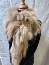 Fourrure Écharpe Renard Camel Boa Étole tour de cou 120 cm MISS CODE paris