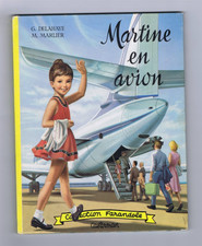 MARTINE EN AVION  G. DELAHAYE