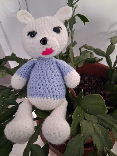 Peluche ourson fait main - peluche,