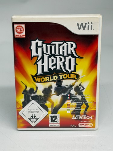 Jeu vidéo guitar hero world - jeu,