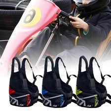 Gilet de Protection Des Côtes pour Karting, Réglable, Confortable, Respirant,