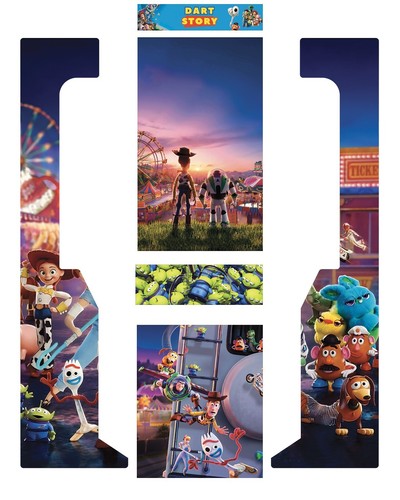 Stickers dartcab darts toy - stickers,