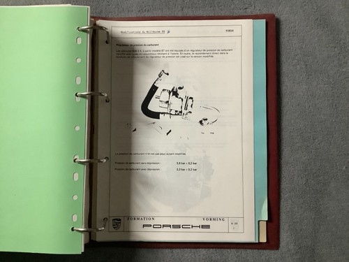 Document officiel porsche 928 - document,