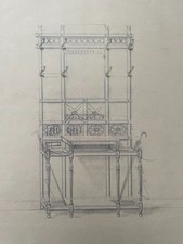 Dessin, projet de mobilier