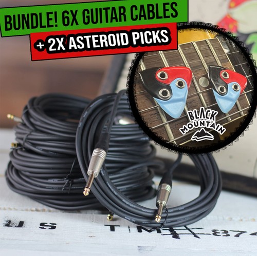 Black mountain asteroid guitar - mountain,