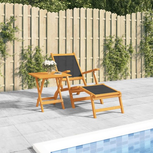 Bois acacia solide - acacia, chaise