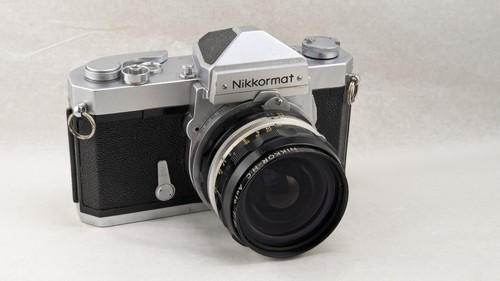 Nikon nikkormat objectif - ft,