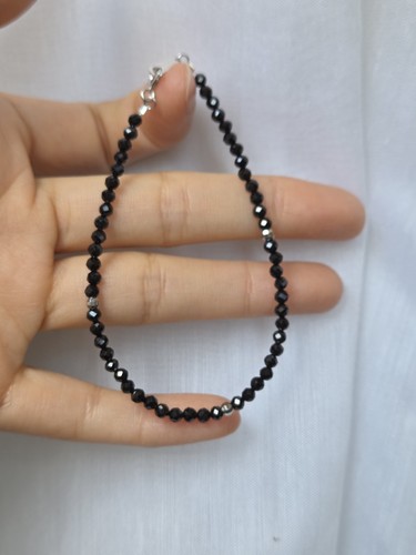 Bracelet spinelle noir - en,