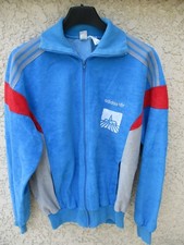 Veste ADIDAS CHALLENGER vintage bleu ciel Ventex giacca tracktop jacket jacke S