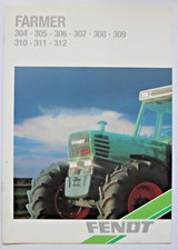 prospectus brochure Fendt 304 305 306 ... 312 tractor prospect traktor tractor