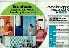 1963 Advertising 0421 Gas Hot Water Boiler Appliances 2 Page