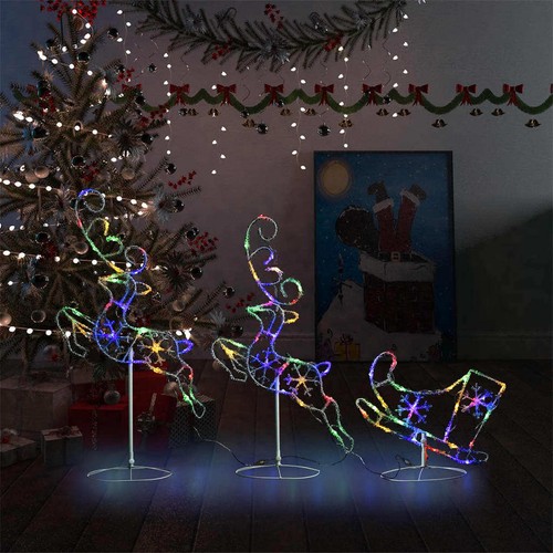 Renne traîneaux noël - renne, et