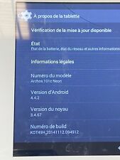 Carte mère Tablette Archos 101C Néon 16 Go
