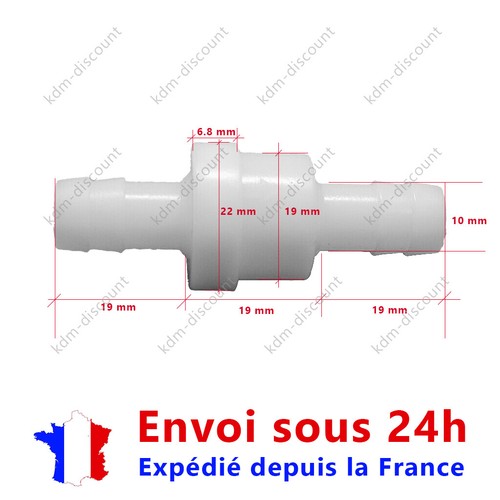 Clapet anti retour - anti-retour, mm