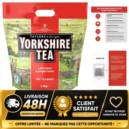 Yorkshire tea thé noir - yorkshire,