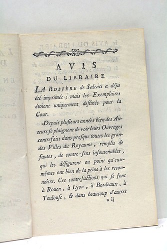Livre ancien rosière de - livre, la