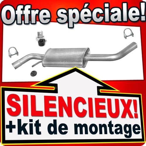 Silencieux intermédiaire pour - silencieux,