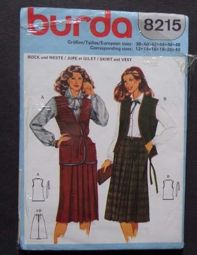 Patron vintage burda 8215 - patron,
