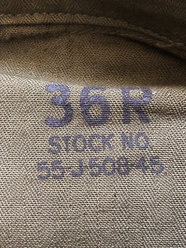 Ww2 army m43 hbt jacket - army,
