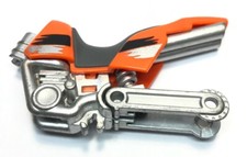 Playmobil Gray Moto Cross Frame & Orange Grey Saddle 