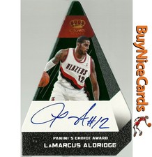 2012 Lamarcus Aldridge Panini