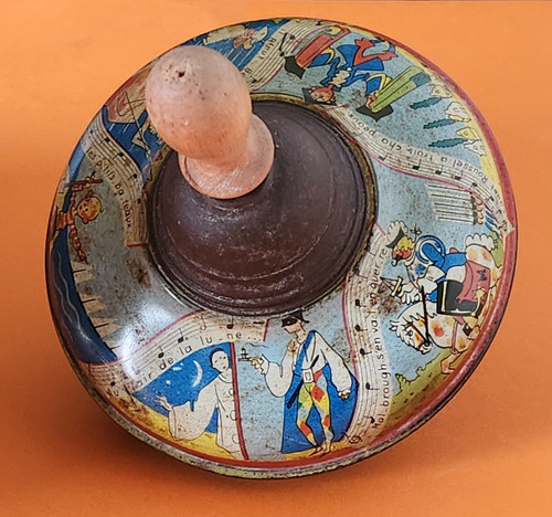 Jouet ancien petite toupie - petite,