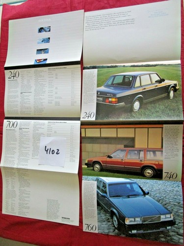 4102 volvo dépliant - /,