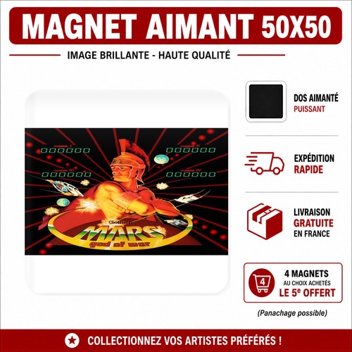 Magnet mars gottlieb - magnet,