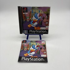 Donald Duck Goin Quackers PS1 Disney Complet Notice Plateforme