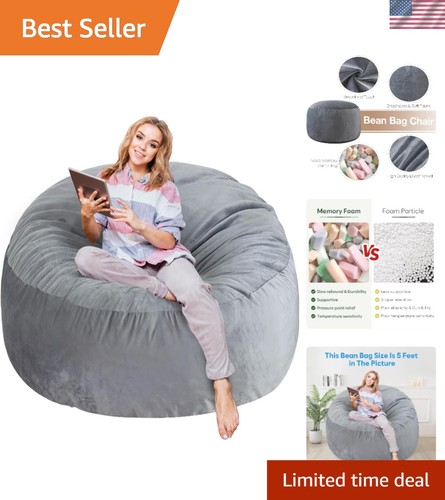 Large bean bag chair - large,