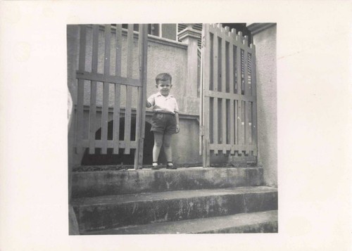 Old photograph child - poses, at