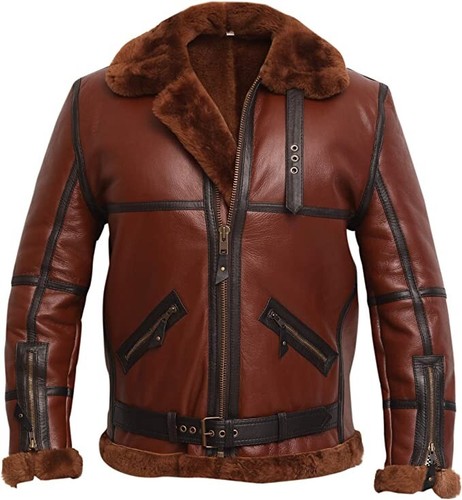 Veste cuir mouton - veste,