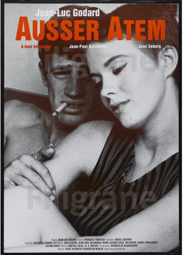 Ausser atem film reue - film, poster