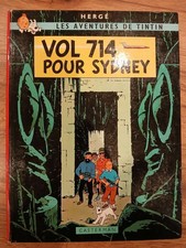 Tintin - Vol 714 pour Sydney 1968 B37 EO 2ème tirage