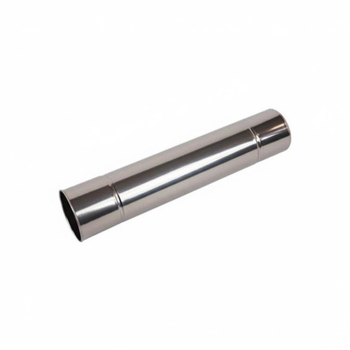 Coude cheminée inox - de,