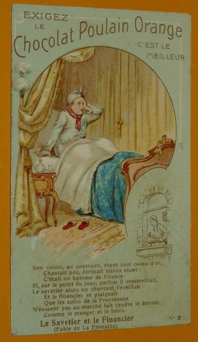 Chromo 1910 1920 chocolat - 1910-1920,