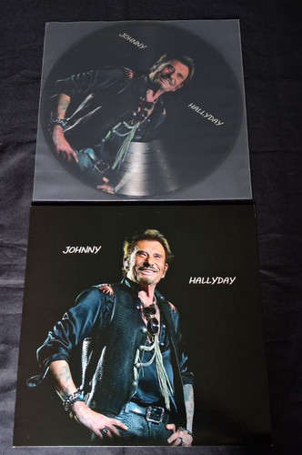 Johnny hallyday picture disc - hallyday,