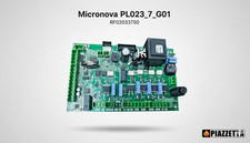 Carte Électronique Micronova PL023_7_G01 Poêle à Granulés Piazzetta & Superior