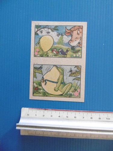Lot double vignettes fable - double,