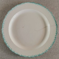 ORIGINALE ASSIETTE CERAMIQUE FAÏENCE FINE IVOIRE DE MONTEREAU VERS 1830 (2/2)