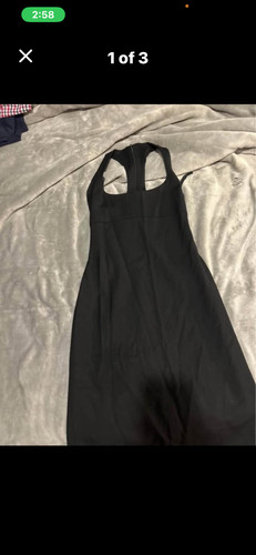 Dsquared2 black midi dress - dsquared2,